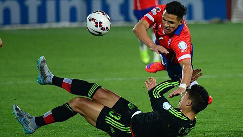 Copa America 2015: Chile không thể giành vé sớm vào tứ kết 